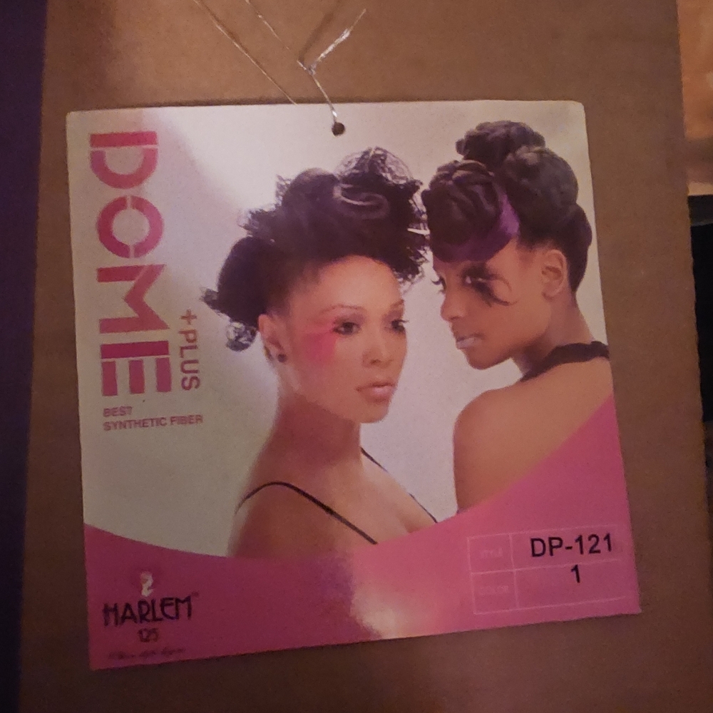 Dome Plus Synthetic Hair - Black